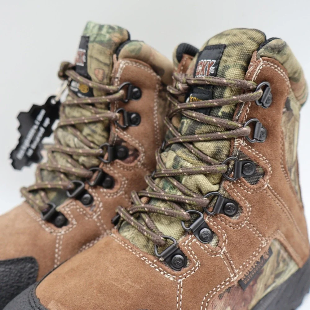 Rocky Kids 1.5M Outdoor Hunting Boots Brown Camo 800g Thinsulate FQ0003710